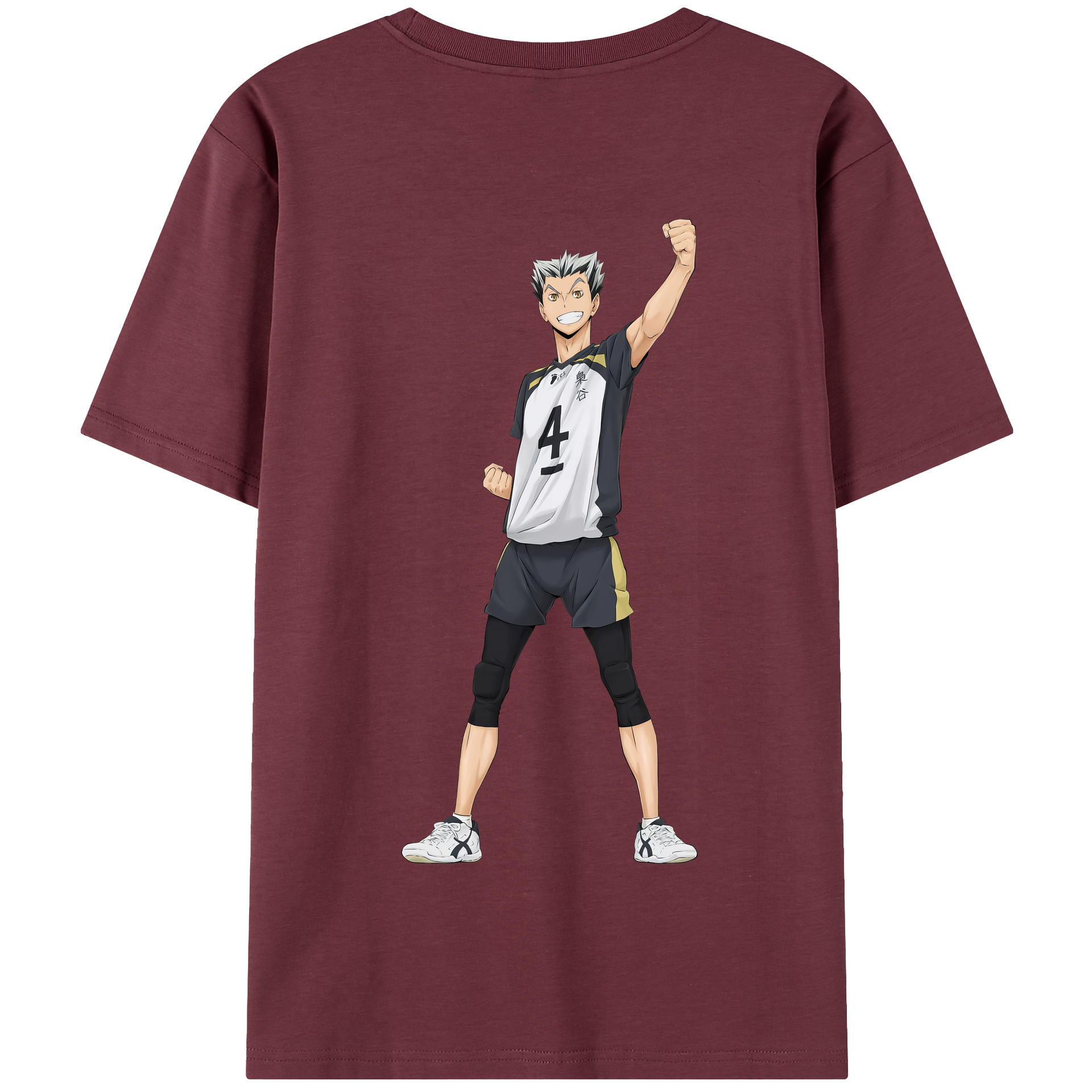 （画像用） ハイキュー!! Haikyu!! 綿100％半袖Tシャツ（背面プリント）
